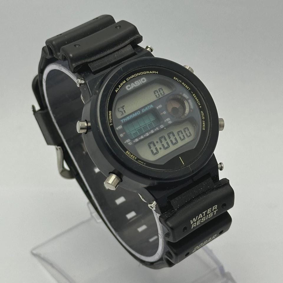 ヴィンテージ カシオ G-Shock DW-6100 デジタル腕時計 – 984 アラーム