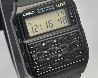 Vintage Casio Mens Rare LCD Alarm Chronograph CS-831 Japan 231