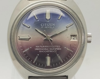Reloj vintage Citizen 63-1689 de cuerda manual para hombre – Mecánico japonés