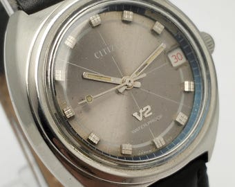 Orologio da uomo Citizen Eagle Seven V2 Vintage a carica manuale con movimento meccanico giapponese 242