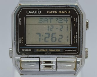 カシオ データバンク DBA-80 ヴィンテージウォッチ 1980年代 / 電話