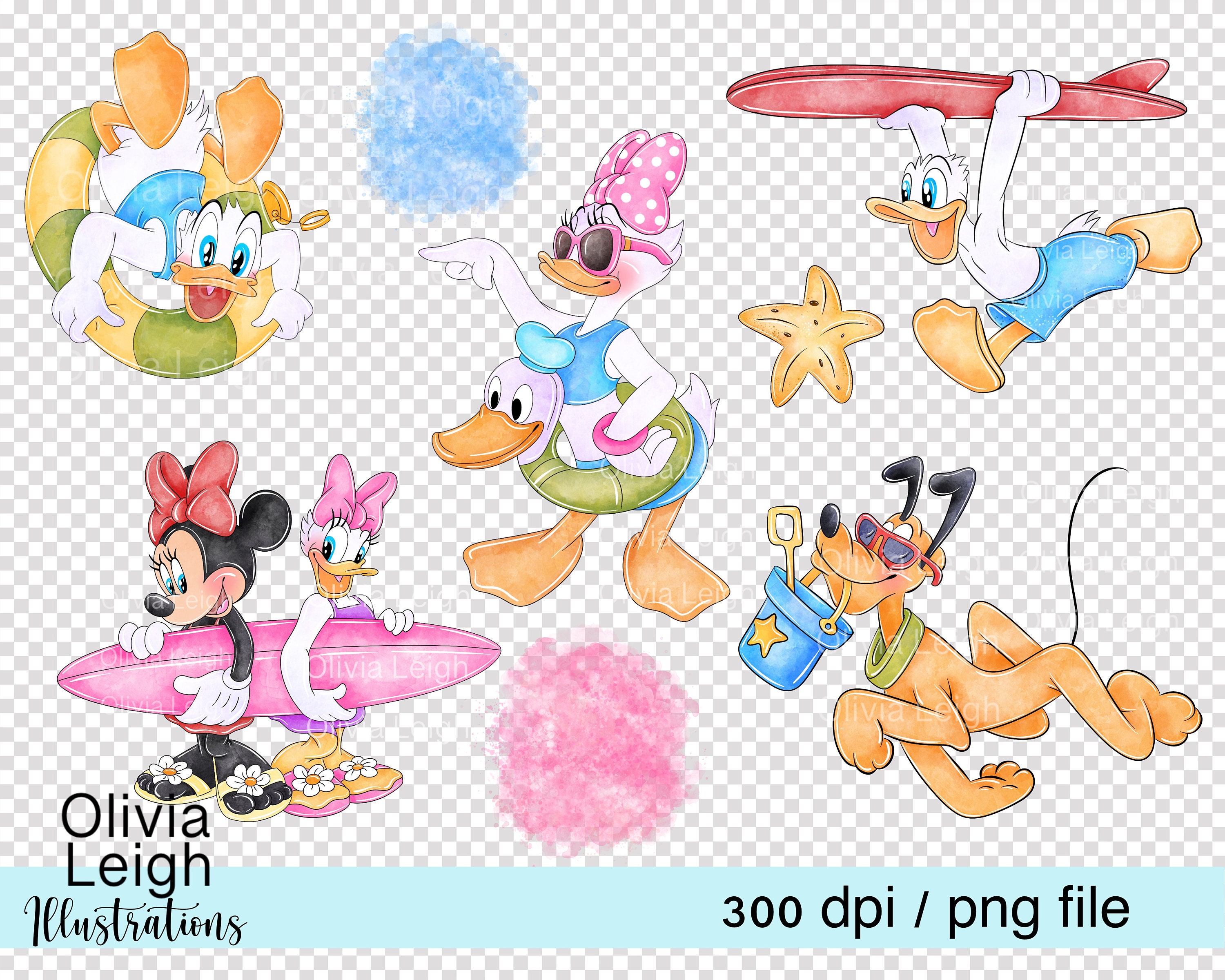 Kit Clipart Digital Minnie Look Xadrez - 11 Pngs