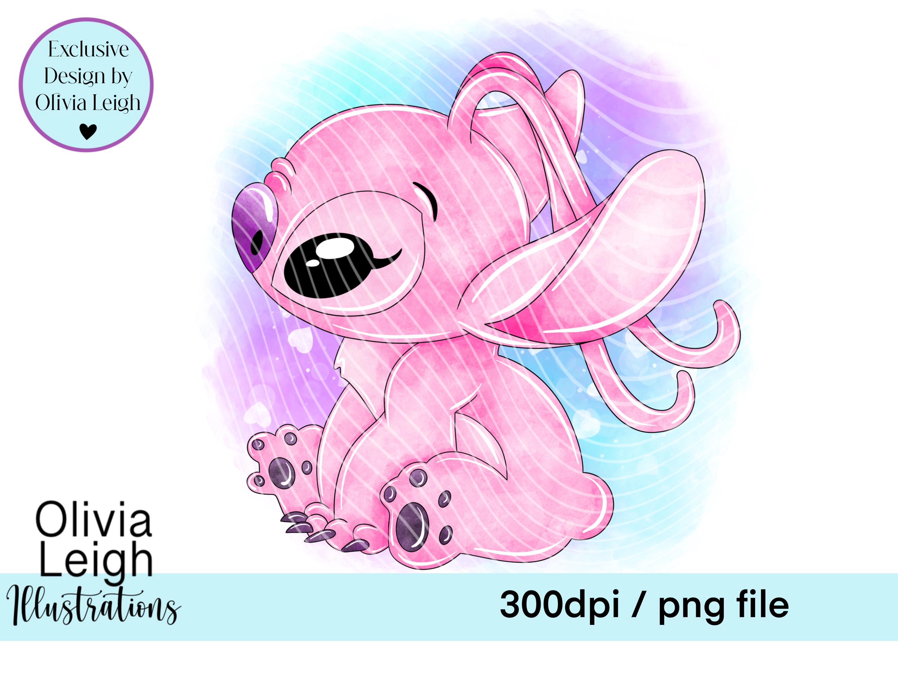 スティッチエンジェルかわいいクリップアートPNGファイル