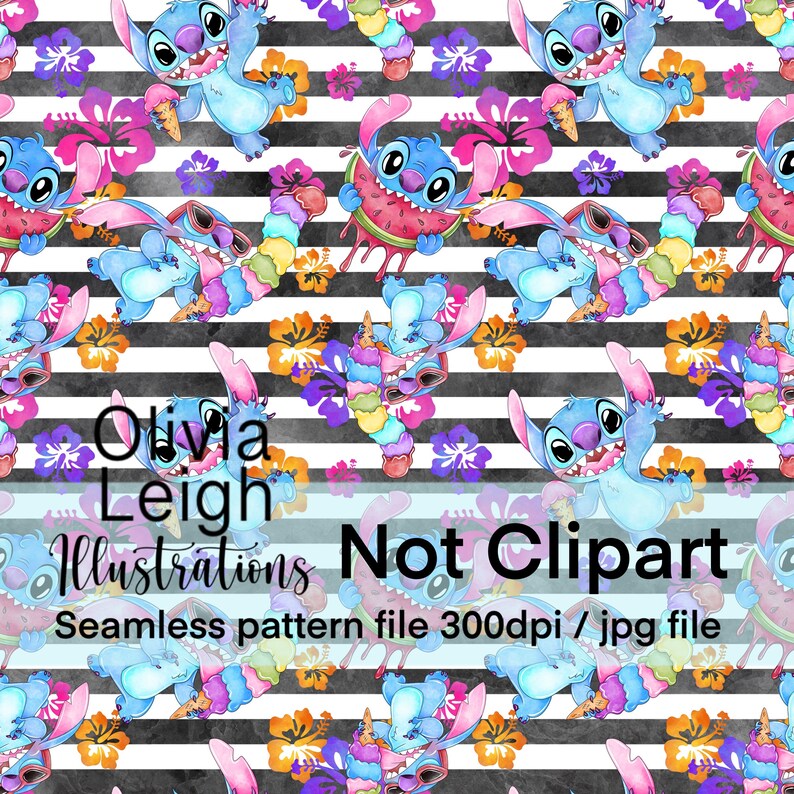 Cute Stitch And Angel Seamless Pattern Digital Paper DIGITAL Etsy cute-stitch-and-angel-seamless-pattern-digital-paper-digital-etsy