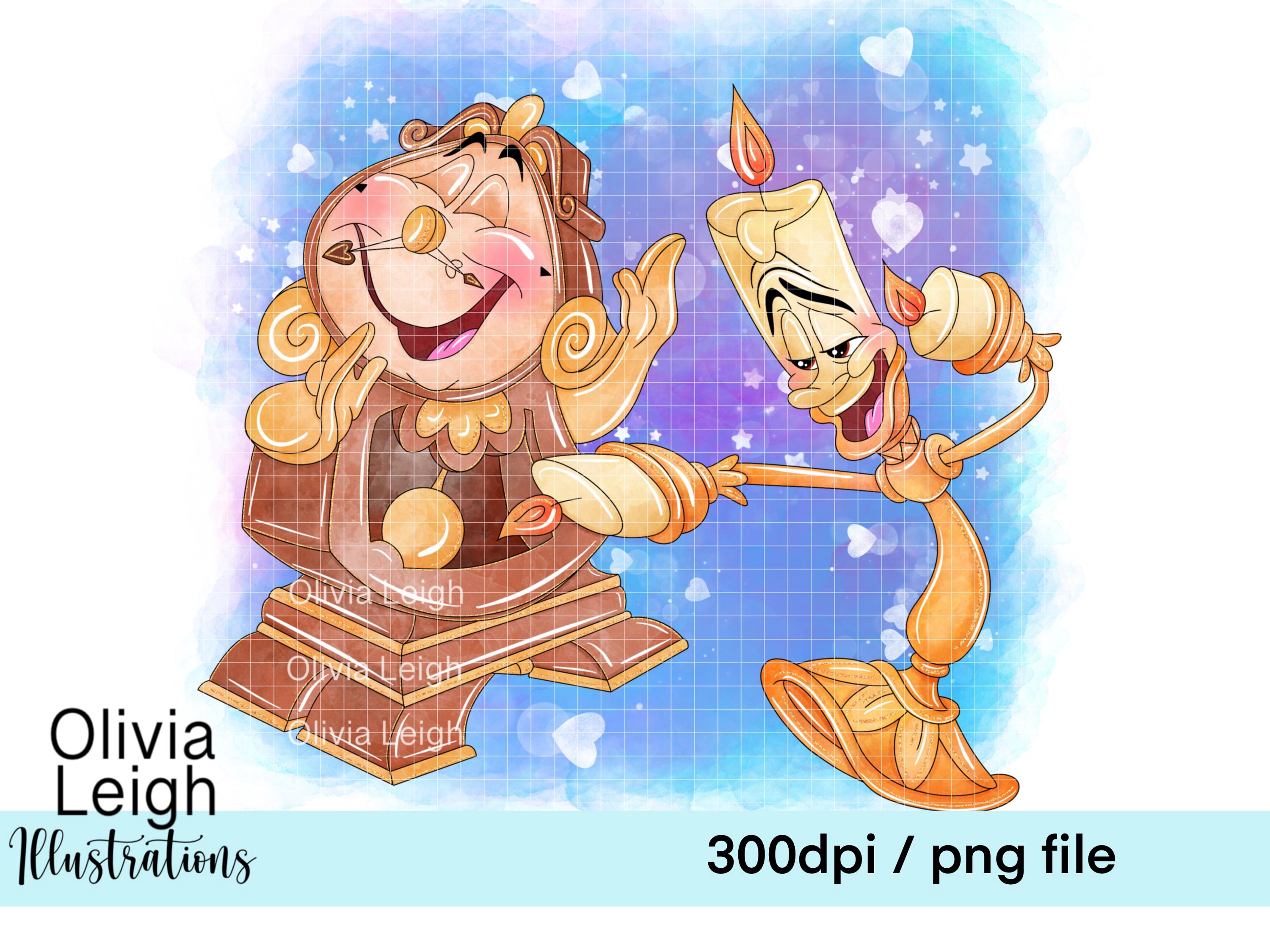 プリンセスベル、ルミエール、コグスワース、美女と野獣のかわいい
