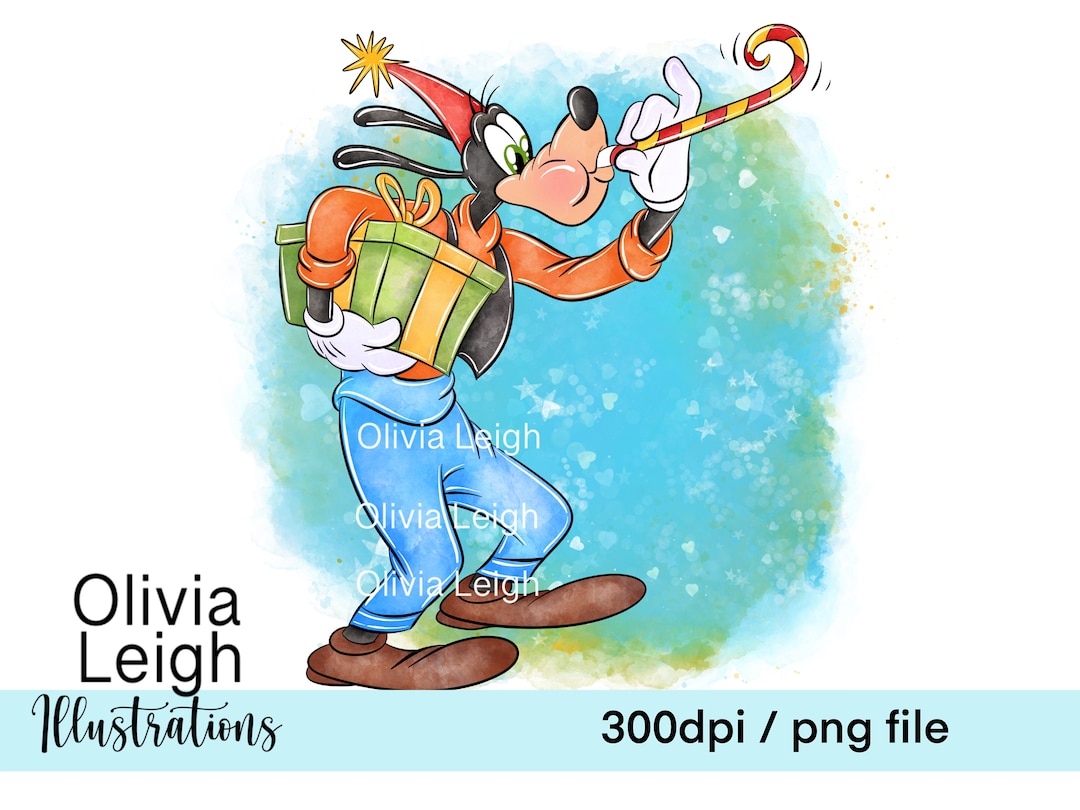 Cute Goofy Birthday Clipart Sublimation PNG Files DIGITAL DOWNLOAD ...