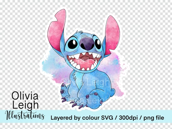 Cute Stitch Png Stitch Clipart Stitch Digital Stitch 