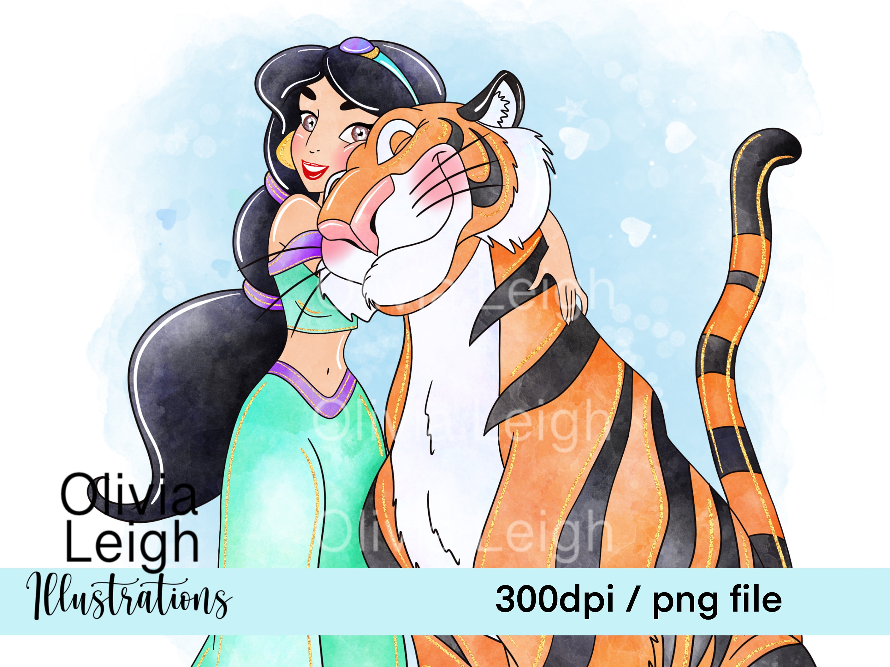 Princess Jasmine And Rajah