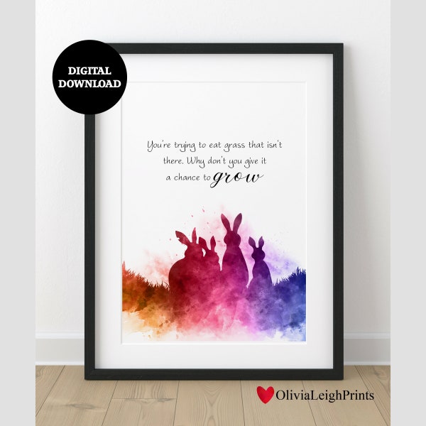 Watership Down Print - Etsy