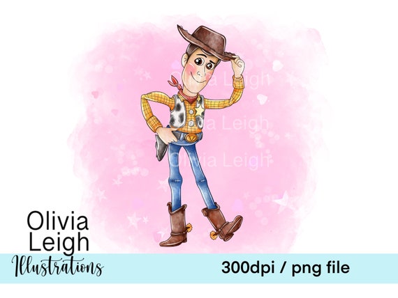 Jessie Toy Girl-cowboy Clipart PNG Digital Download Toy 