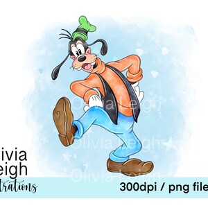 Goofy Cute Clipart PNG Files DIGITAL DOWNLOAD Commercial Use Printable ...