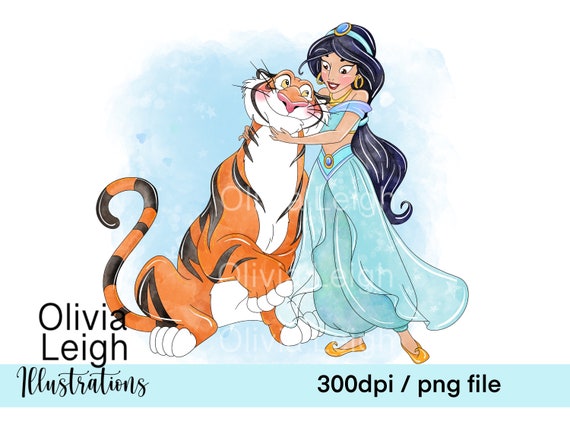 ジャスミン姫とラジャのかわいいクリップアート PNG ファイル デジタル