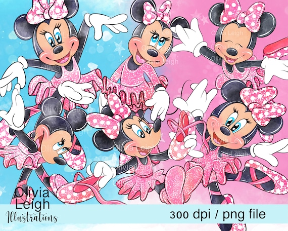 ミニーマウス Minnie Mouse バレリーナ バレー くるみ割り人形 ミニーマウス Minnie Mouse バレリーナ バレー くるみ割り人形