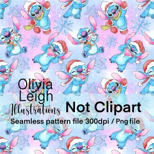 Christmas Stitch Seamless Repeat Pattern. Digital Paper. DIGITAL DOWNLOAD