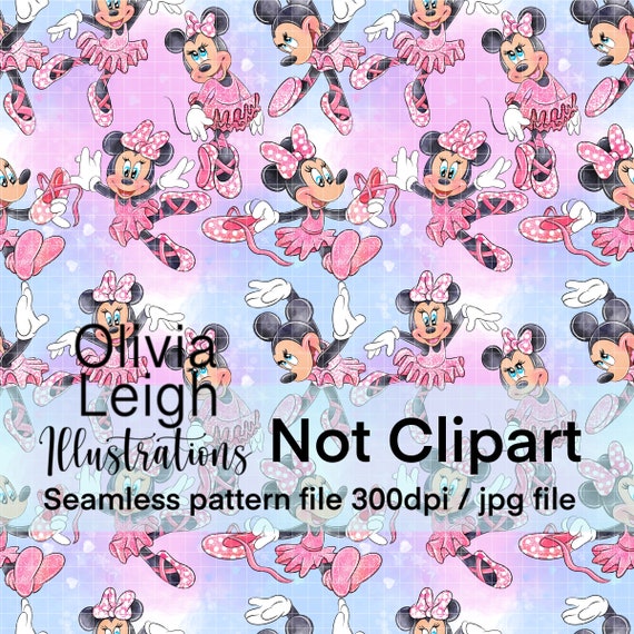 Mickey Mouse Digital Paper, Minnie Mouse, Mickey Minnie Background,reapeted  Seamless Pattern, Mickey Mouse Printables. 