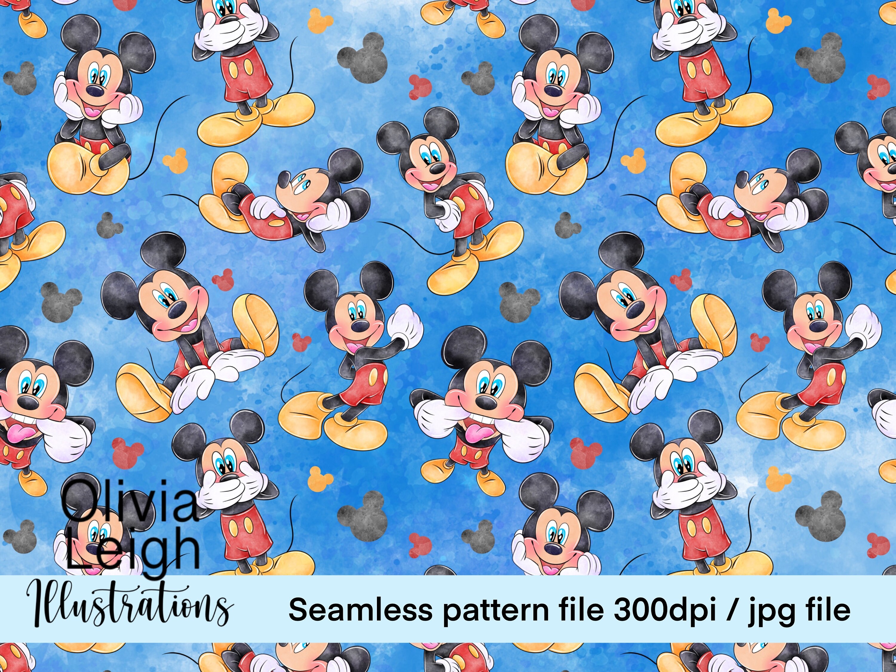 Mickey Mouse Shorts Template