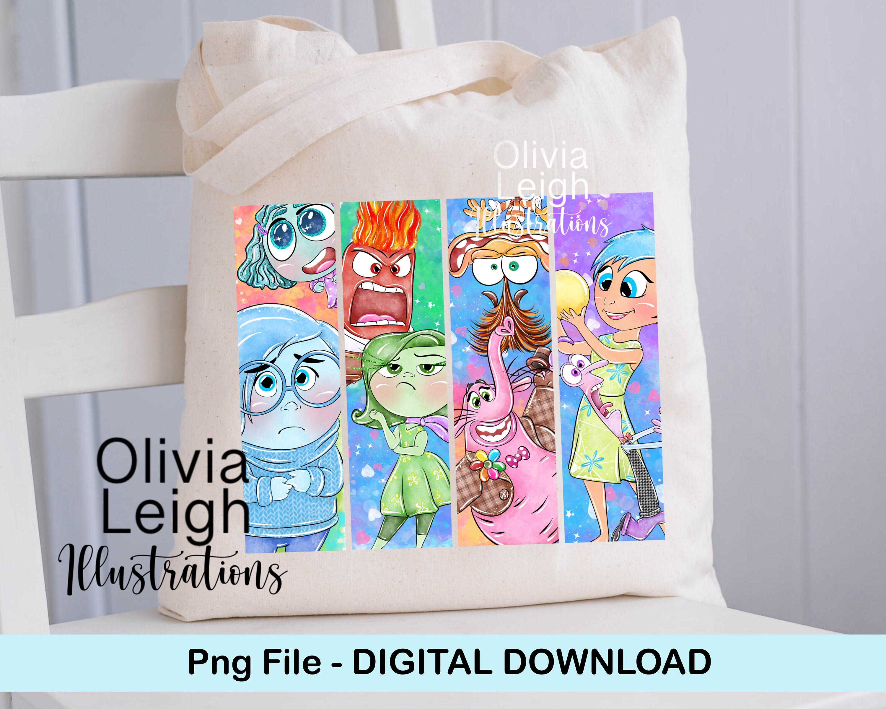 Inside Out Panel Upgrade Cute Emotions, Inside Out, Panel Clipart PNG Files Hand Drawn Panel ...