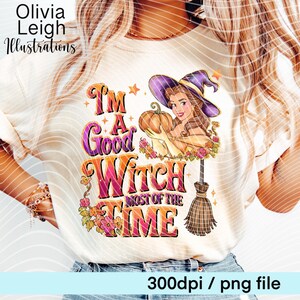 Princesse Belle, sorcière d'Halloween, fichier de conception de chemise de style coquette de noeud de cadre PNG TÉLÉCHARGEMENT NUMÉRIQUE