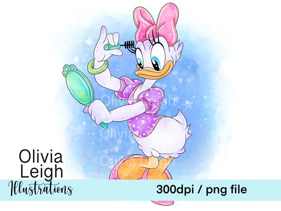 Daisy Duck Cute Clipart PNG Files DIGITAL DOWNLOAD Children's Design  Valentines Printable -  Canada