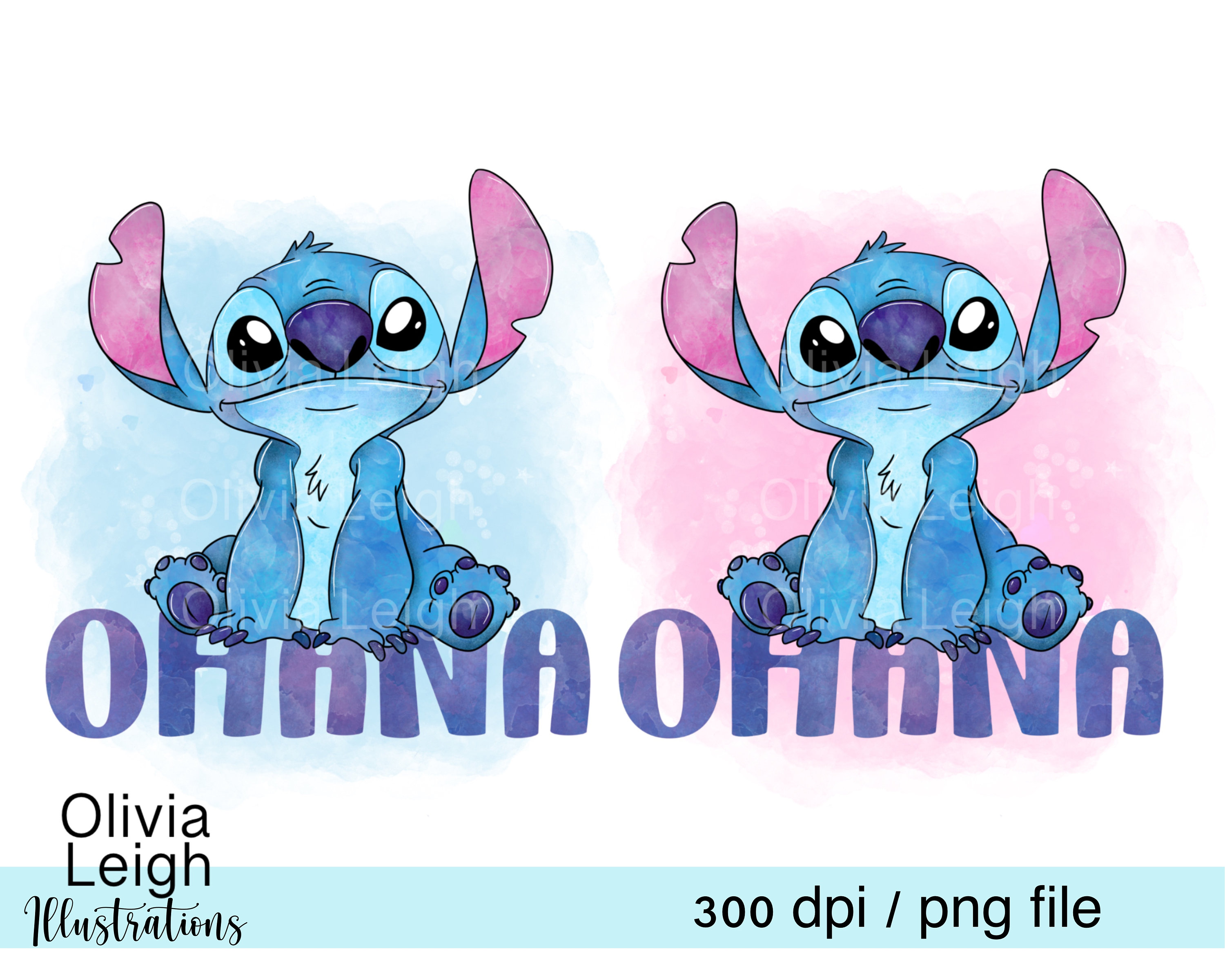 スティッチオハナは家族を意味しますかわいいクリップアートPNG