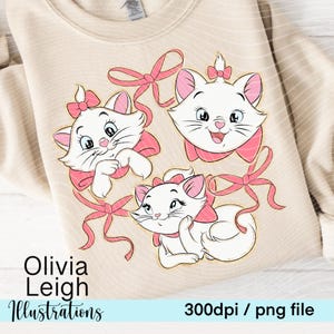 Aristocats, PNG Shirt Design Datei DIGITAL DOWNLOAD