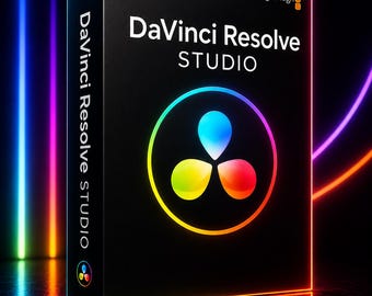 DaVinci Resolve Studio 20 Video Editing Software | Lifetime License - Instant Delivery