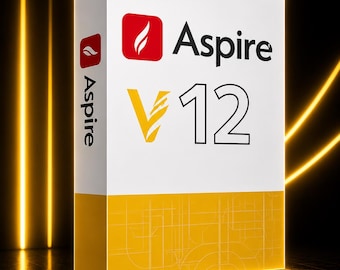 Vectric Aspire 12 CNC CAD CAM Software | Lifetime License - Instant Delivery