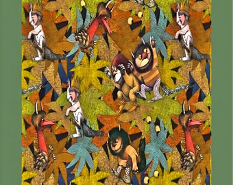 Where the Wild Things Are Fabric