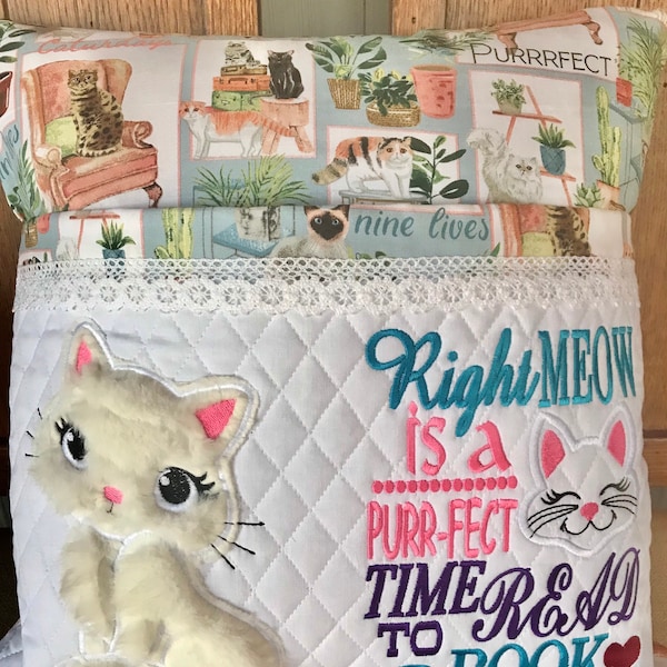 Cat Pillow Etsy