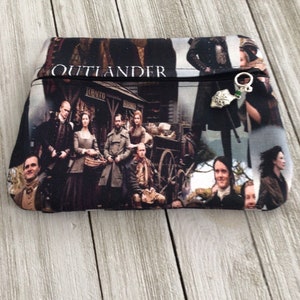 Outlander Coin Purse Cosmetic Bag Notions Canvas Bild 1