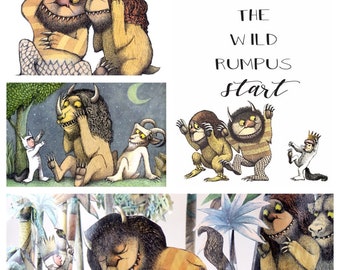 Where the Wild Things Are Fabric