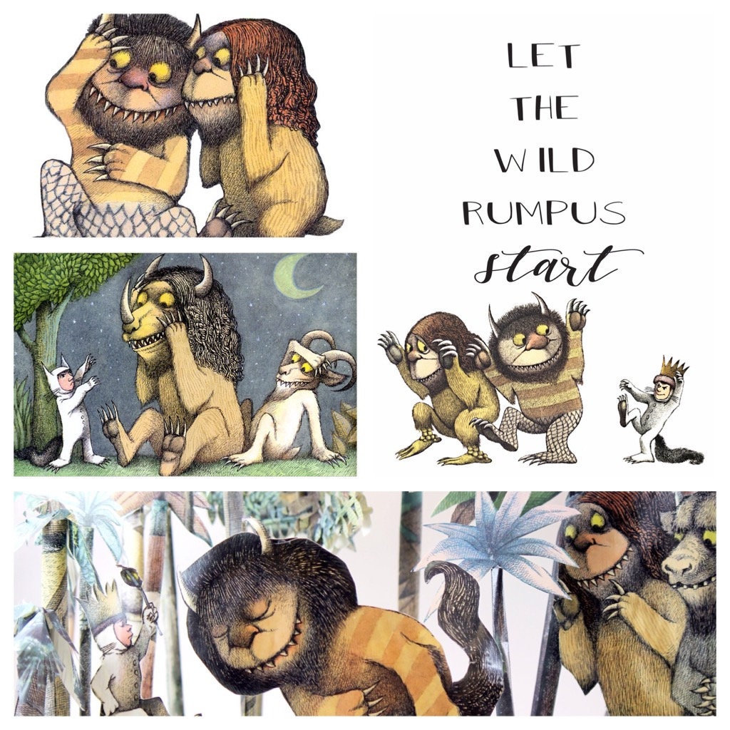 Where the Wild Things Are Fabric