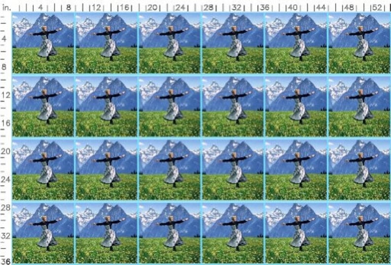 The Sound of Music Fabric Etsy Canada