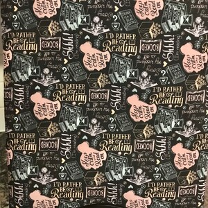 I’d Rather Be Reading Book Sleeve IPad Padded Cover Bookworm Book Lover Gift Embroidered