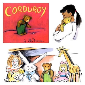 Corduroy the Bear Fabric