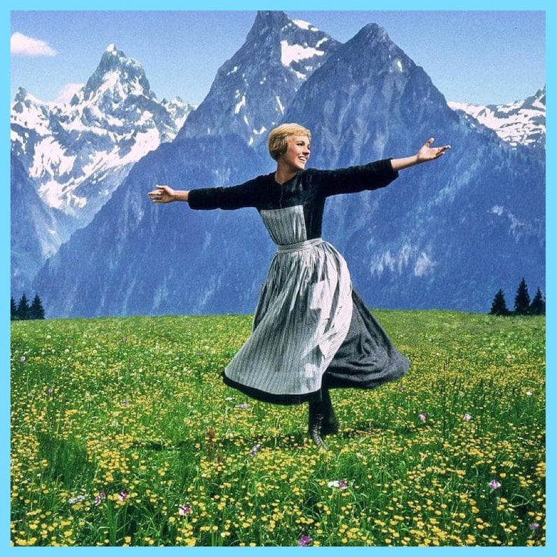 The Sound of Music Fabric Etsy Canada