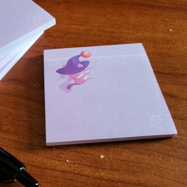 FFXIV || Black Mage Moogle Sticky Notes