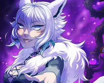 FFXIV || Sorceress Y'shtola Print