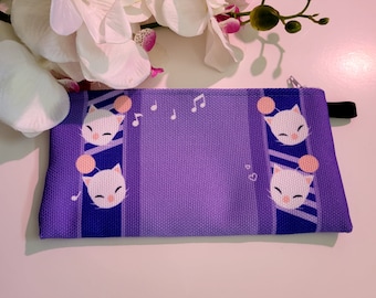 FFXIV || Moogle Pencil/Makeup Pouch