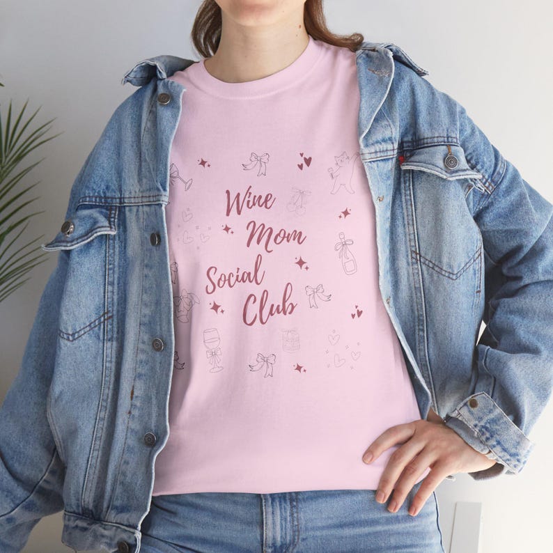 Mom Shirt Wine, Wine Mom Shirt, Mom Social Club Shirt, Funny Mom Shirt, Gift for Mom, Mother's Day Gift, Mom Life Shirt image 16
