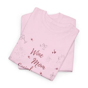 Mom Shirt Wine, Wine Mom Shirt, Mom Social Club Shirt, Funny Mom Shirt, Gift for Mom, Mother's Day Gift, Mom Life Shirt image 11