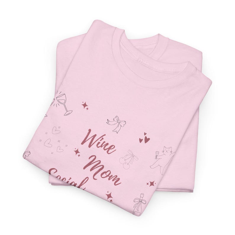 Mom Shirt Wine, Wine Mom Shirt, Mom Social Club Shirt, Funny Mom Shirt, Gift for Mom, Mother's Day Gift, Mom Life Shirt image 11