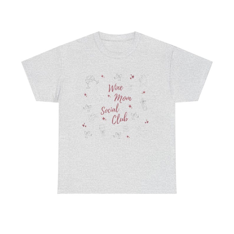 Mom Shirt Wine, Wine Mom Shirt, Mom Social Club Shirt, Funny Mom Shirt, Gift for Mom, Mother's Day Gift, Mom Life Shirt Ash