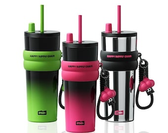 Sidagar 24oz Insulated Tumbler: Stainless Steel, Leak-Proof Lid, Cold 24hr, Hot 12hr