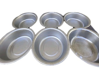 6 lavabos de acero inoxidable de calibre grueso para uso comercial en hospitales, marca Vollrath, de 9 cuartos de galón.