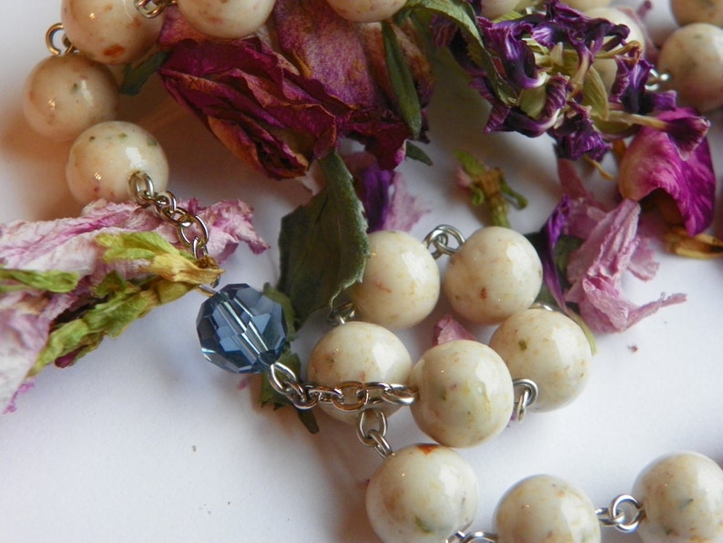 Custom Rosaries made with your dried flowers ashes or ...
