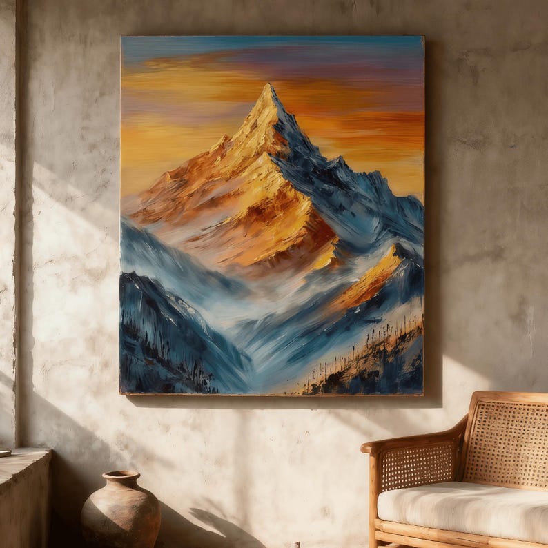 Abstract Couple Painting - Front view