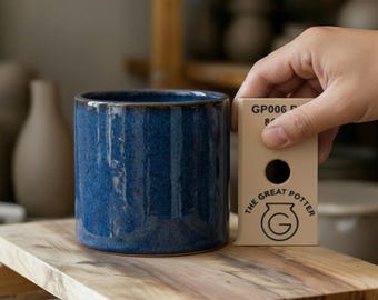 Narzędzie do formowania żeberek ceramicznych „GP006 RIB” z fazowanymi, prostymi wzorami, kółko do ręcznego rzucania, do pracowni garncarskich Artisan Potter