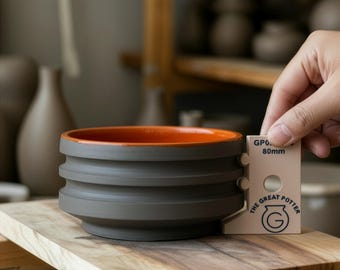 Stepped Gauge Pottery 'GP027 RIB' Time Saving Clay Shaping Former Template For Production Pottery Studio Equipment Supply Accessories