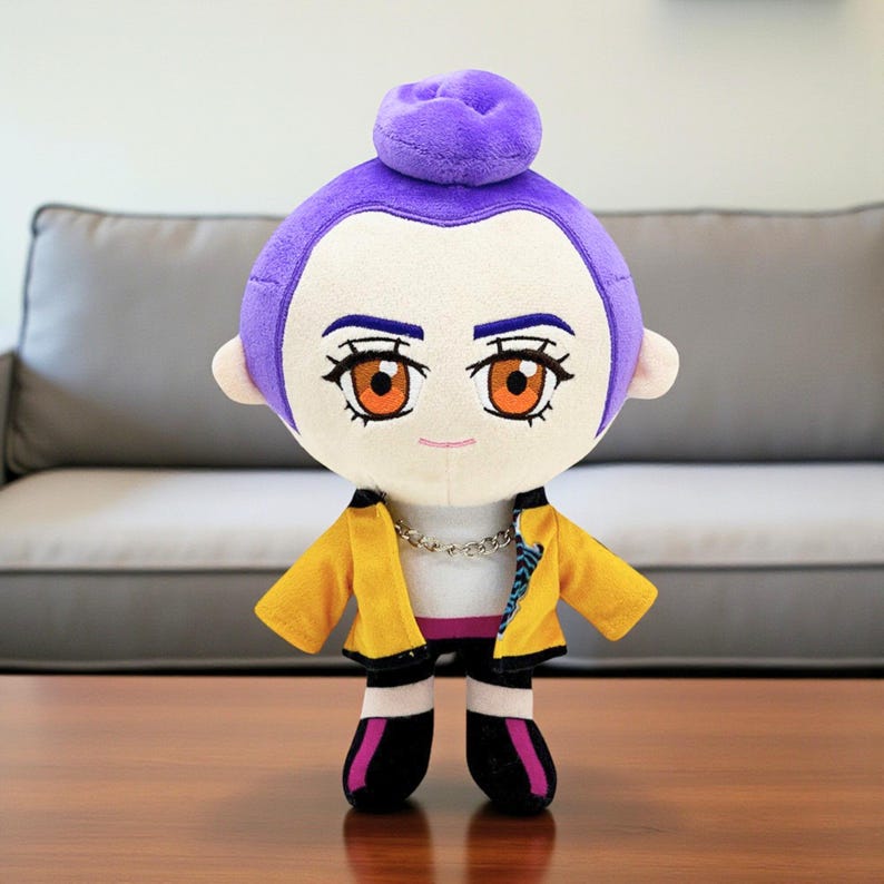 Demon Riley Plush Rumi Plush KPOP DEMON HUNTERS – Cute Plush Doll, K-pop Fan Gift ...